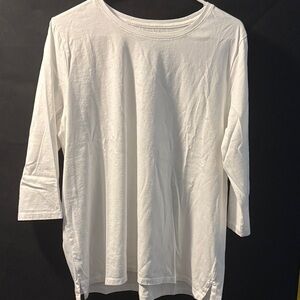 Classic White Women's Top